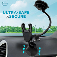 Load image into Gallery viewer, MCCHJoy UMount Ultra-Stable Windshield Phone Socket Mount

