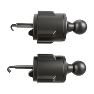 [2-Pack] 17mm ball joint AC Vent Hook, Car Phone Holder Cellphone Holder Mount Vent Grip