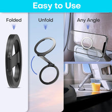 Load image into Gallery viewer, Mini Airplane Magnetic Phone Holder, MagSafe Compatible Magnetic Travel Phone Mount, Must-Have Flight Accessories, Travel Essentials
