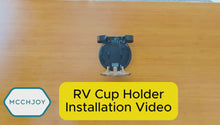 Load and play video in Gallery viewer, No Tools Needed Cup Holder for RV, Camper, Boat, RV Essentials

